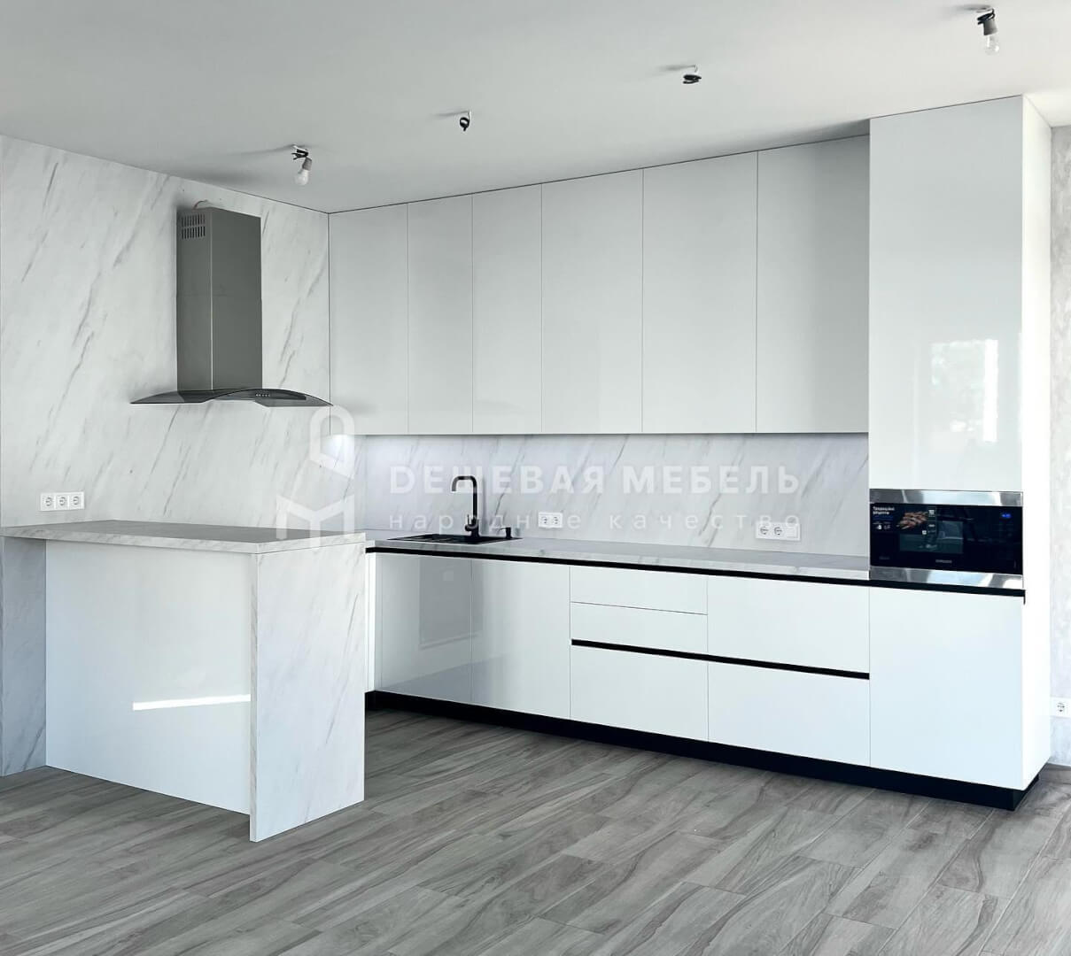 Белый глянец